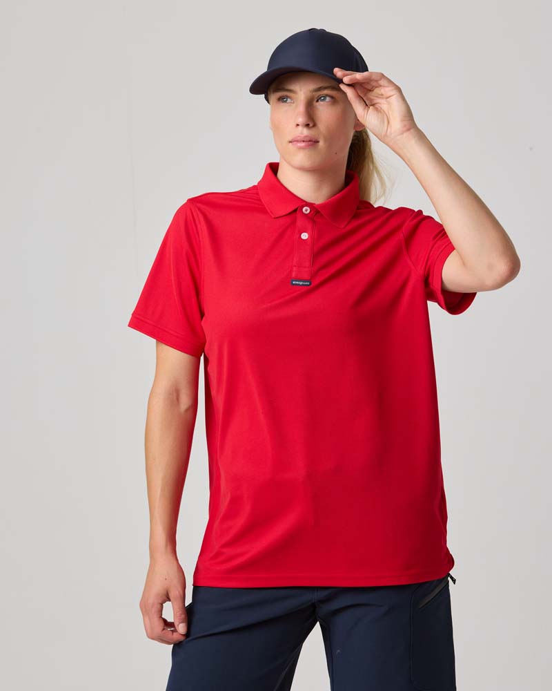 DRI FIT POLO RED_2344